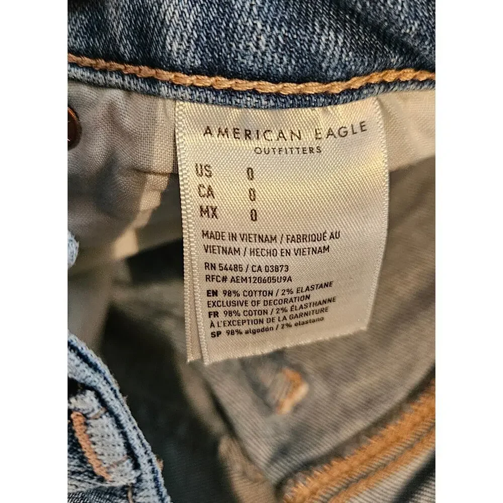 American Eagle hi rise shortie